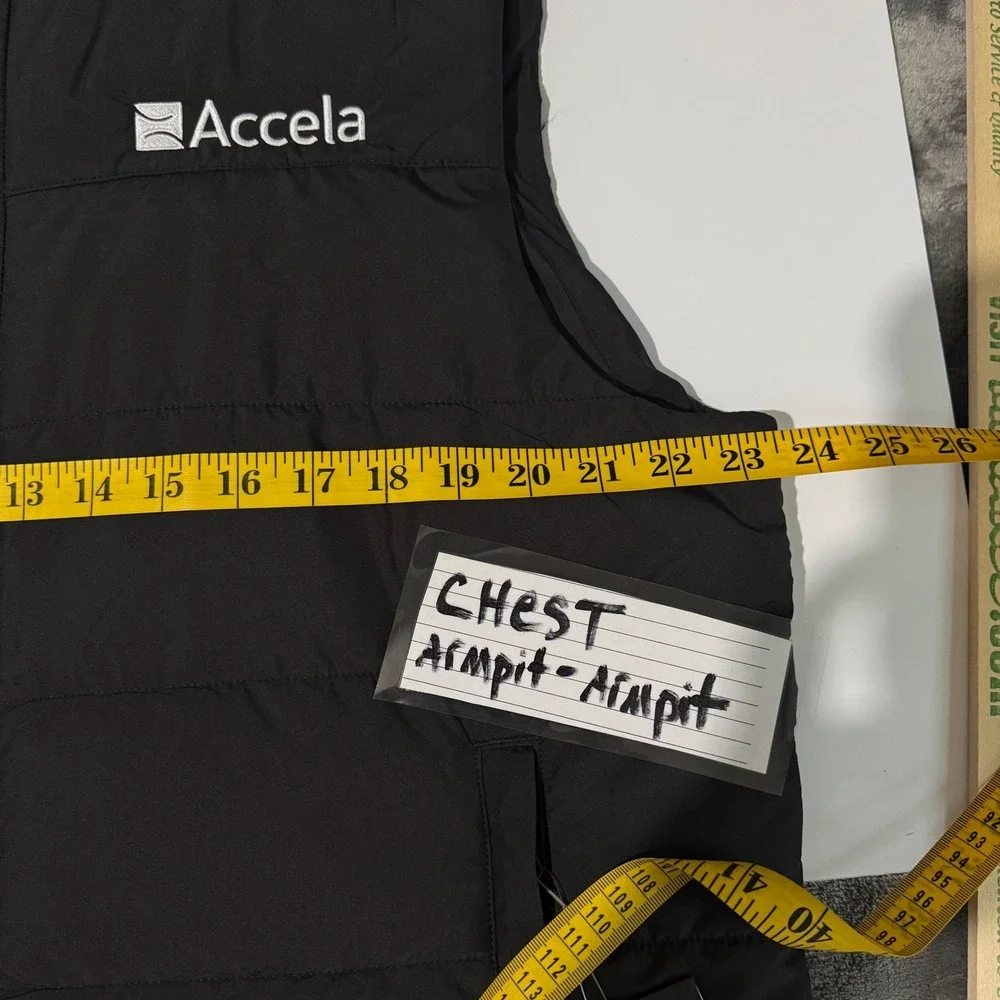 The North Face Everyday HeatSeeker Eco Insulated Vest Mens L Black Puffer *READ